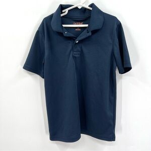 CAT & JACK Navy Blue Gender Neutral Short Sleeve Uniform Top Size M